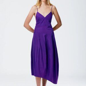 Tibi Italian Sporty Nylon Cami Dress